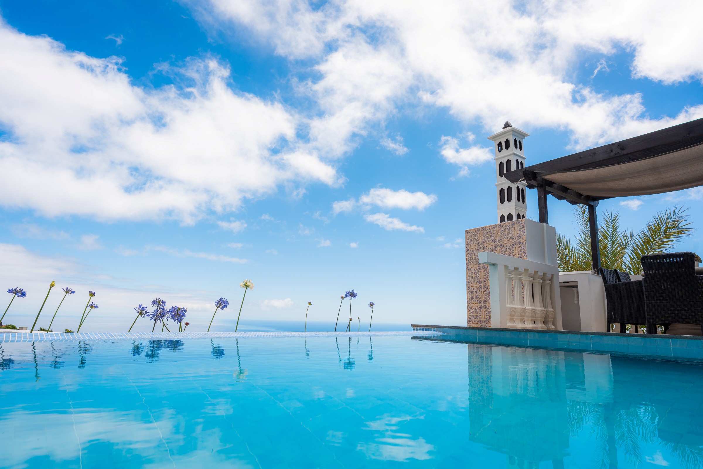 Blue Sea, Blue Sky, Blue Pool